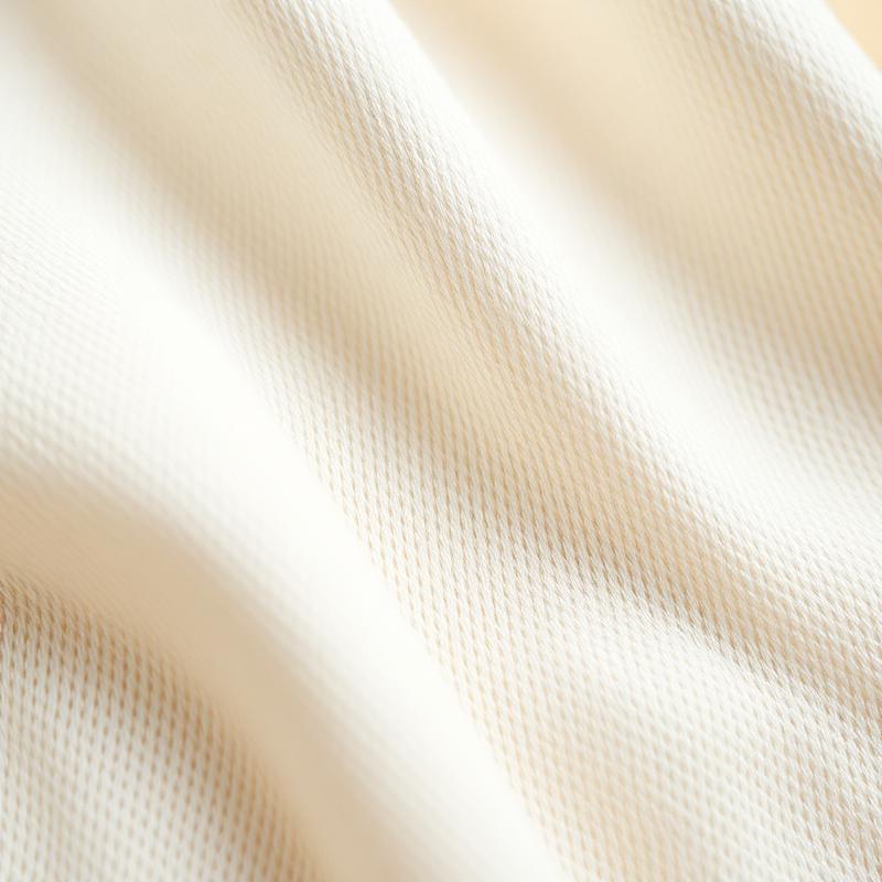 Close-up of 3D puff embroidery texture